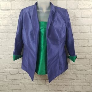 American Glamour & Badgley Mischka VTG 2 Piece Dinner/Cocktail Jacket & …